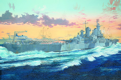 USS Iowa BB-61 линкор - 86517 Hobby Boss 1:350