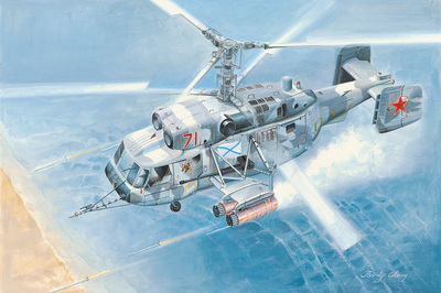 Ка-29 Helix-B палубный вертолет - 87227 Hobby Boss 1:72