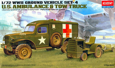 US Ambulance & TOW Truck - 13403 Academy 1:72