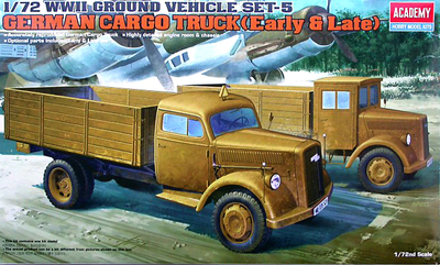 German Cargo Truck - 13404 Academy 1:72