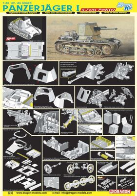 Panzerjager I 4.7cm PaK(t) - 6230 Dragon 1:35