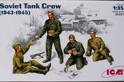Танковый экипаж Красной Армии (1943-1945) - 35351 ICM 1:35