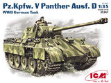 Pz.Kpfw.V Ausf.D Пантера средний танк - 35361 ICM 1:35