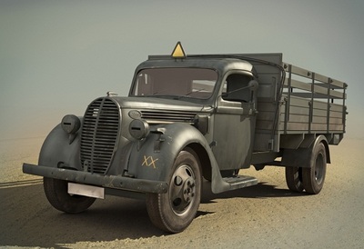 G917T (мод.1939) грузовик Вермахта 35413 ICM 1:35
