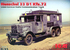 Henschel 33D1 Kfz.72 немецкая машина связи - 35467 ICM 1:35
