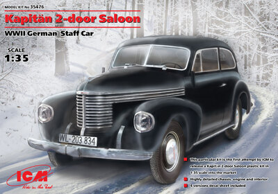 Kapitan седан двудверный - 35476 ICM 1:35