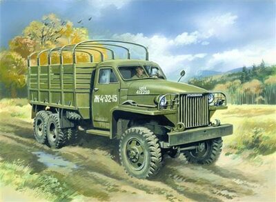 Studebaker US6 армейский грузовик - 35511 ICM 1:35