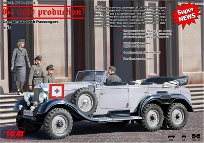 Typ G4 обр.1939 с пассажирами - 35531 ICM 1:35
