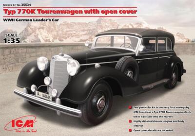 Tур 770К Tourenwagen автомобиль руководства - 35534 ICM 1:35