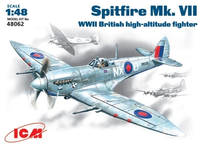 Spitfire Mk.VII истребитель RAF - 48062 ICM 1:48