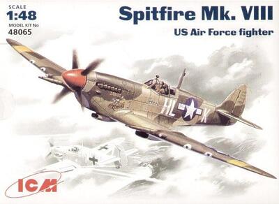 Spitfire Mк.VIII истребитель ВВС США - 48065 ICM 1:48