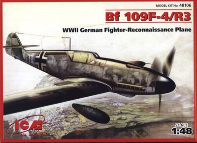 Bf.109F-4/R3 истребитель Люфтваффе - 48106 ICM 1:48