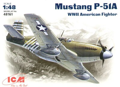 P-51А Мустанг истребитель USAF - 48161 ICM 1:48