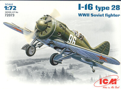 И-16 тип 28 истребитель - 72073 ICM 1:72