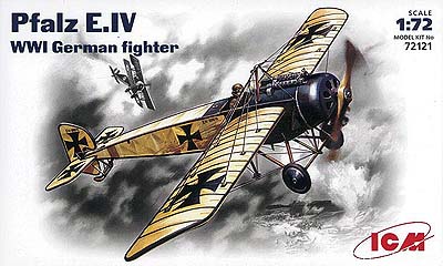 Пфальц E-IV истребитель І МВ - 72121 ICM 1:72