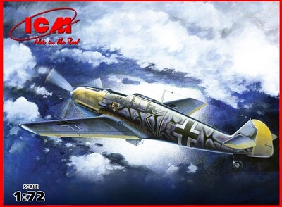 Bf.109E-7/B истребитель Люфтваффе - 72135 ICM 1:72