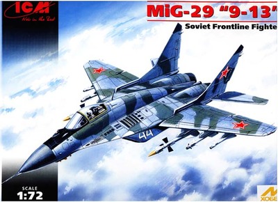 МиГ-29 (изд .9.13) фронтовой истребитель - 72141 ICM 1:72