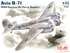 B-71 Avia (СБ-2) бомбардировщик ВВС Чехословакии - 72163 ICM 1:72