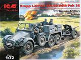 Krupp L2H143 Kfz.69 артиллерийский тягач с пушкой РаK-36 - 72461 ICM 1:72