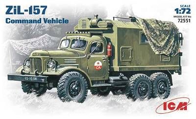 Зил-157 подвижный командный пункт - 72551 ICM 1:72