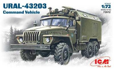 Урал 4320 подвижный командный пункт - 72612 ICM 1:72