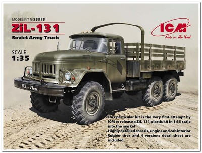 ЗиЛ-131 грузовой автомобиль СА - 35515 ICM 1:35