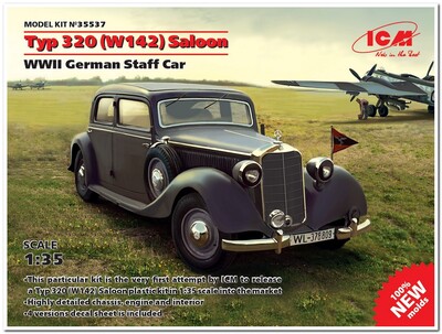 Typ 320 (W142) штабной автомобиль Вермахта - 35537 ICM 1:35
