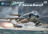 Super Etendard палубный истребитель-бомбардировщик - KH80138 Kitty Hawk 1:48