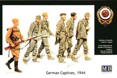 Немецкие пленники 1944г. MB3517 Masterbox 1:35