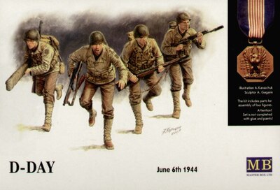 Американские рейнджеры Нормандия 1944. MB3520 Masterbox 1:35