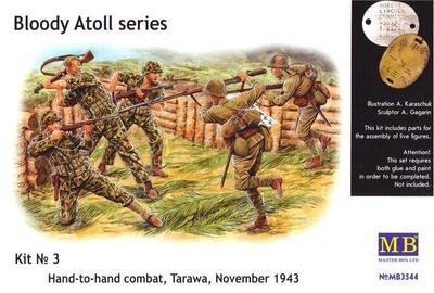Кровавый атолл Tarawa рукопашная 1943 - MB3544 Master Box 1:35