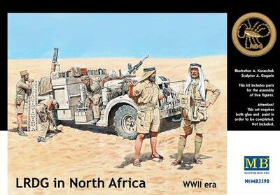 Британские разведчики в Африке (LRDG). MB3598 Masterbox 1:35