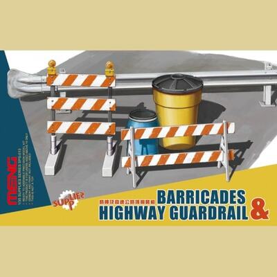 Barricades & Highway Guardrail - SPS-013 Meng 1:35