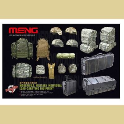 Modern US Military Individual Load-Carrying Equipment - SPS-015 Meng 1:35