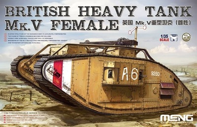 British Heavy Tank Mk.V Female - TS-029 Meng 1:35