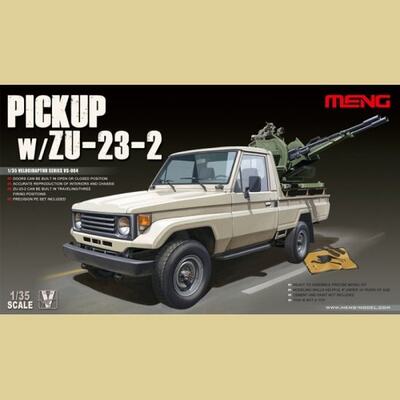 Pickup w/ZU-23-2 - VS-004 Meng 1:35