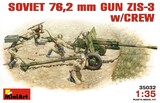 ЗиС-3 76-мм дивизионная пушка с расчетом - 35032 MiniArt 1:35