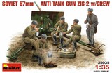 ЗиС-2 57-мм противотанковая пушка с расчетом - 35035 MiniArt 1:35