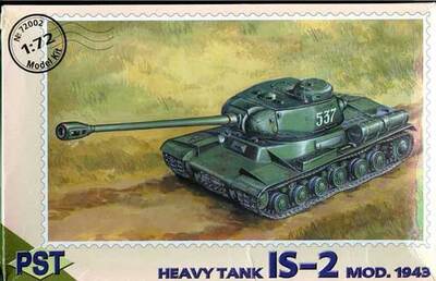 Советский тяжёлый танк ИС-2. PST 1:72