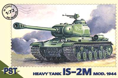 Советский тяжёлый танк ИС-2М. PST 1:72