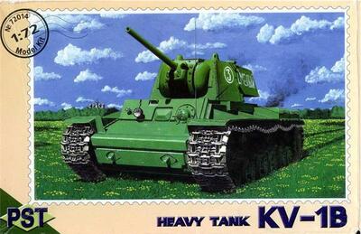 Тяжёлый танк КВ-1Б. PST 1:72