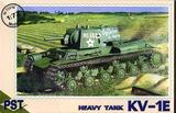 Тяжёлый танк КВ-1Э. PST 1:72
