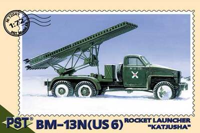 БМ-13Н Катюша на базе US6. PST 1:72