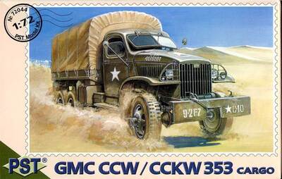 Грузовик GMC CCW/CCKW 353. Масштаб 1/72