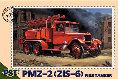 Пожарная машина ПМЗ-2(ЗиС-6). PST 1:72