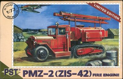 Пожарная машина ПМЗ-2(ЗиС-42). PST 1:72