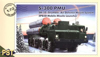 Зенитно-ракетная система С-300ПМУ 5П85Д. PST 1:72