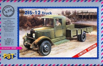 ЗиС-12 военный грузовик. 72072 PST 1:72