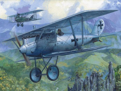 Pfalz D.III истребитель-биплан - 003 Roden 1:72