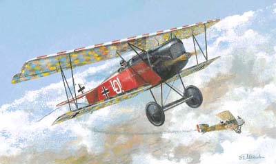 Fokker D.VII ранний - 013 Roden 1:72